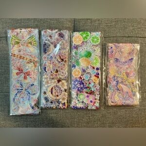 Waterproof PET Tape cute, lovely,Flower, journal sticker, Notebook, hand account